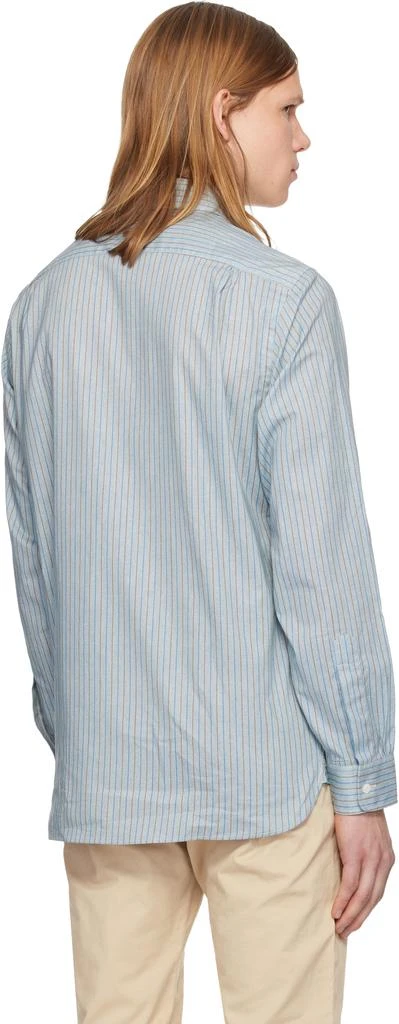 RRL Blue Eli Dress Shirt 3