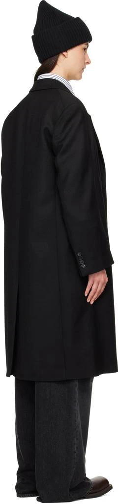 Acne Studios Black Single-Breasted Wool Coat 3