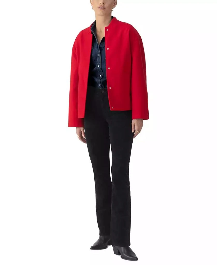 Sanctuary Women's Modern Snap-Front Bomber Jacket 1