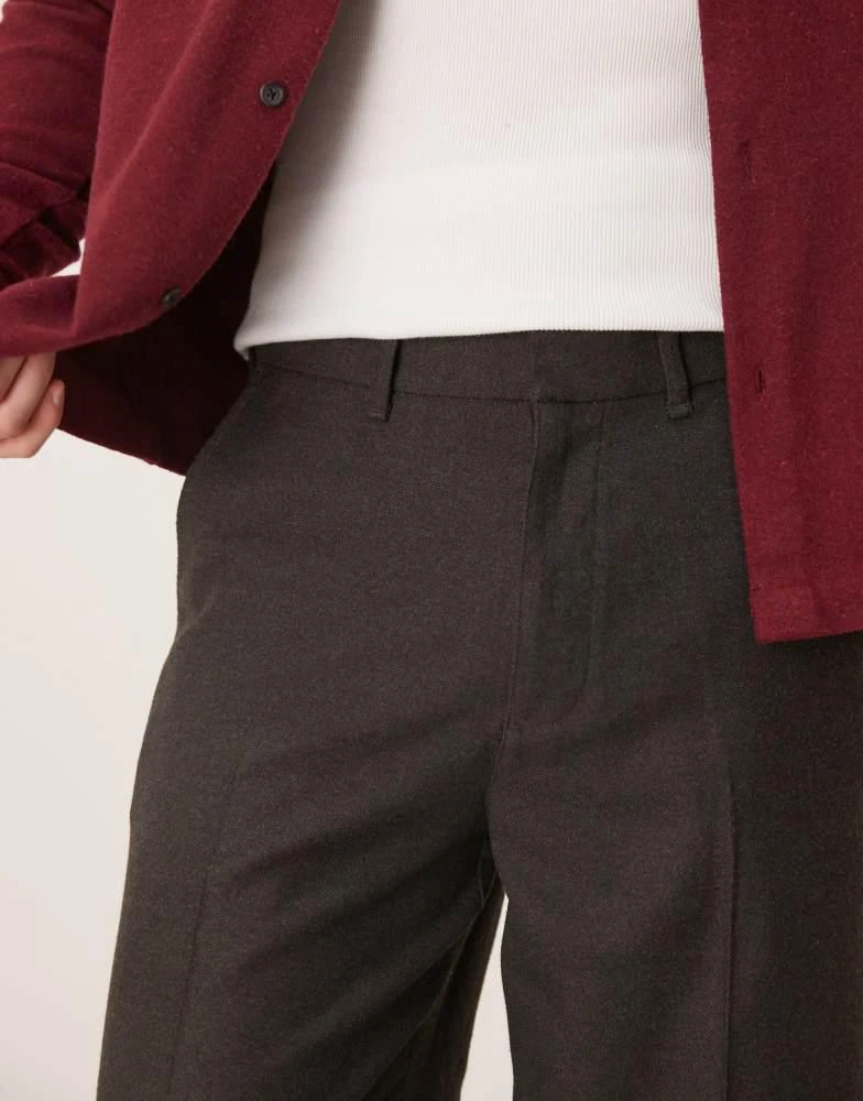 Abercrombie & Fitch Abercrombie & Fitch baggy trouser in black 2