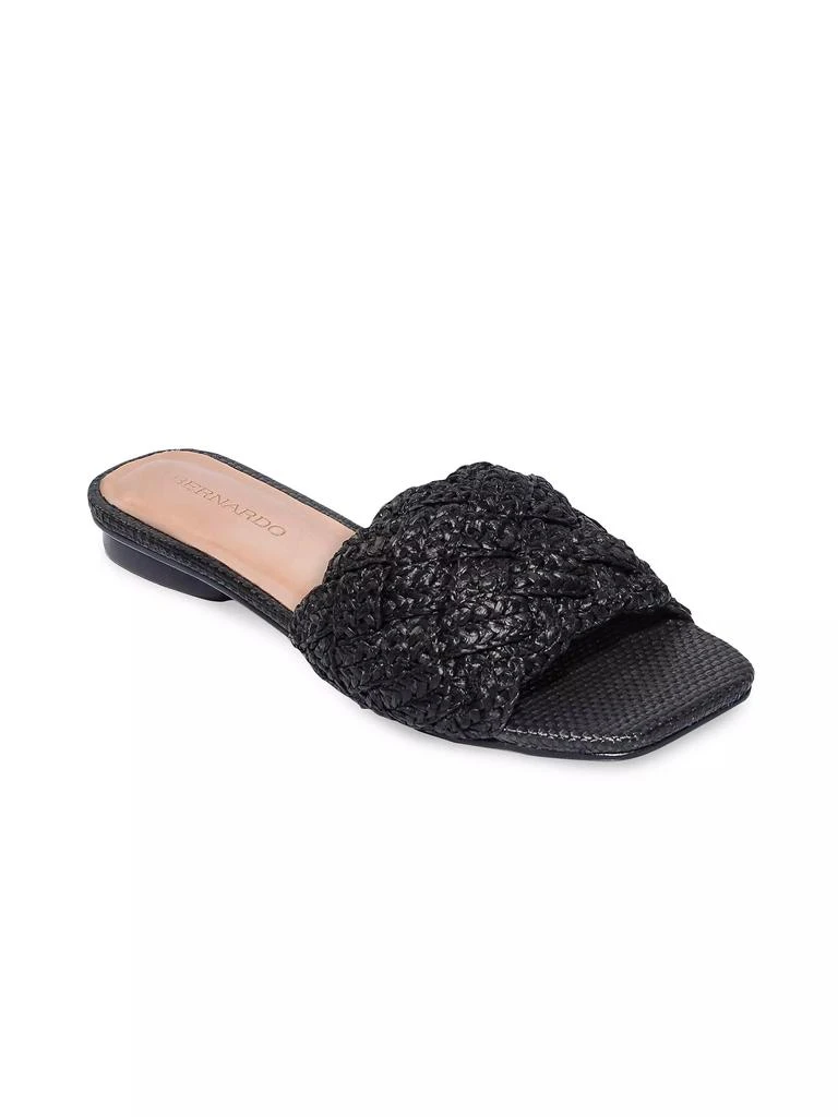 Bernardo Pixie Raffia Woven Sandals 2