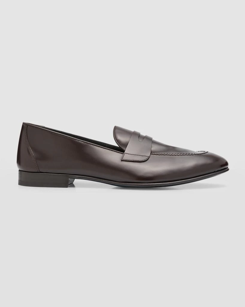 Brioni Men's Techno Horse Penny Loafers 1