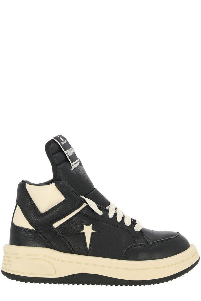 Rick Owens DRKSHDW Rick Owens DRKSHDW X Converse Turbowpn Two-Toned Sneakers