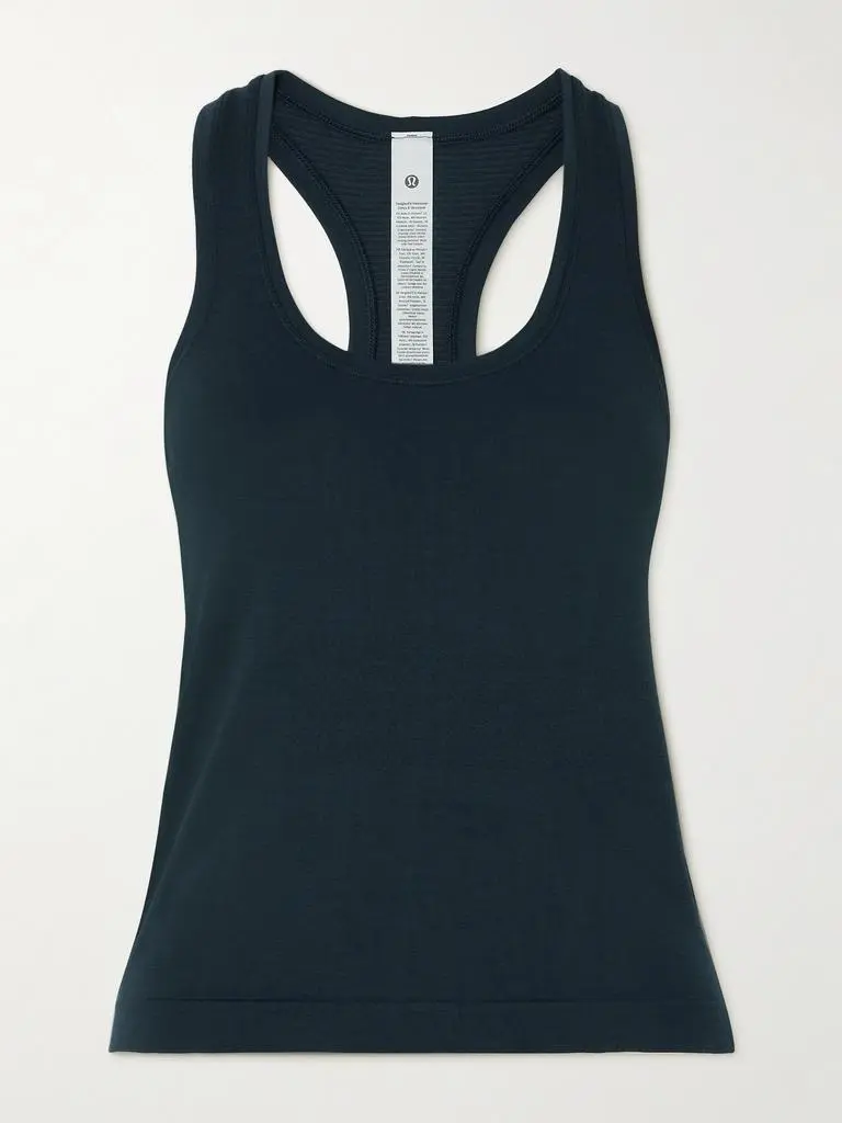 Lululemon Swiftly Tech 2.0 Cropped Stretch-jersey Tank - Navy