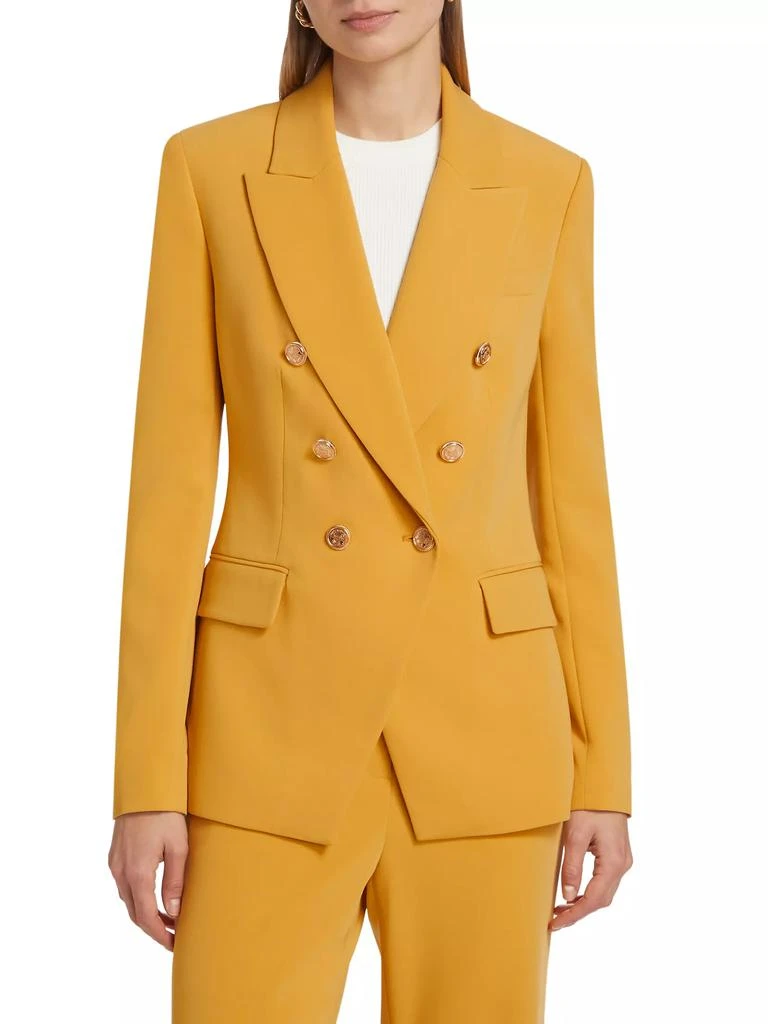 Toccin Kylie Double-Breasted Cutaway Blazer 3