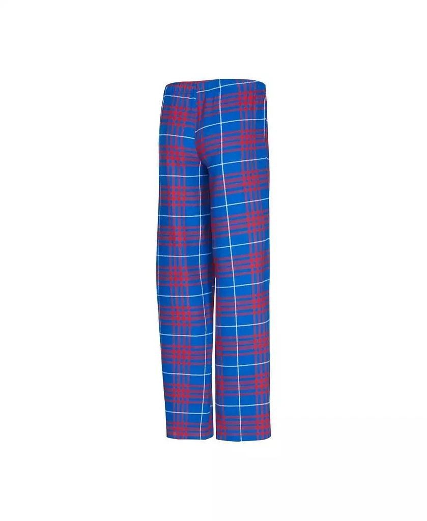 Concepts Sport Women's Blue/Red New York Rangers Vector T-Shirt Pants Sleep Set 3