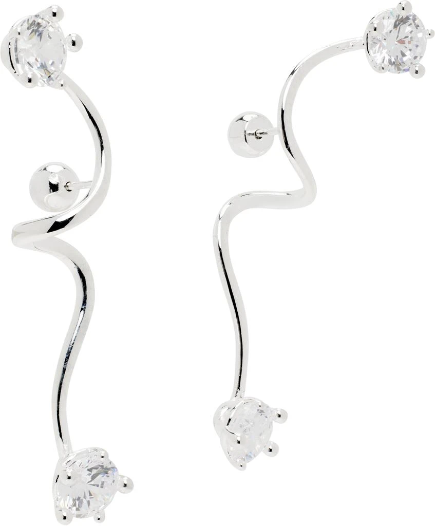 Panconesi Silver Constellation Earrings 2