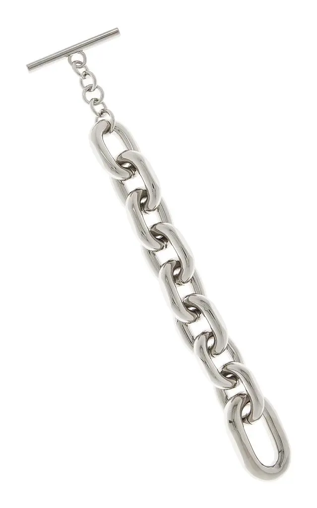 Rabanne Rabanne - XL Link Silver-Tone Chain Bracelet - Silver - XS - Moda Operandi - Gifts For Her 1
