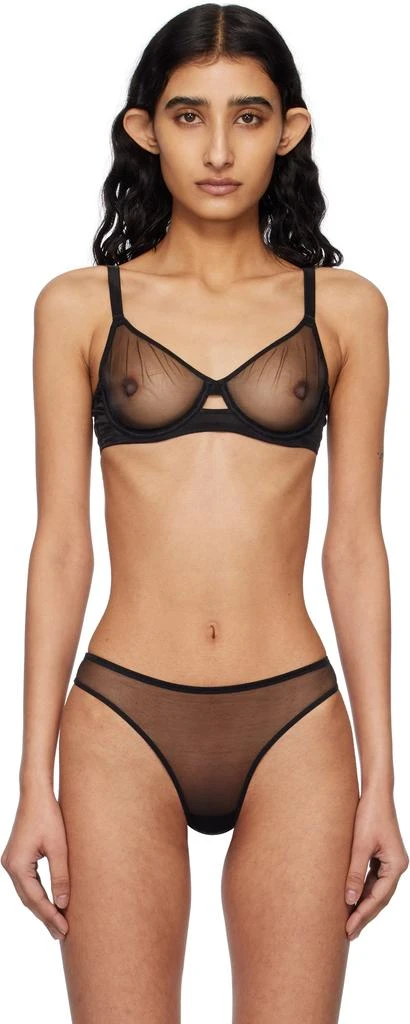 L'Agent by Agent Provocateur Black Lucky Bra 1