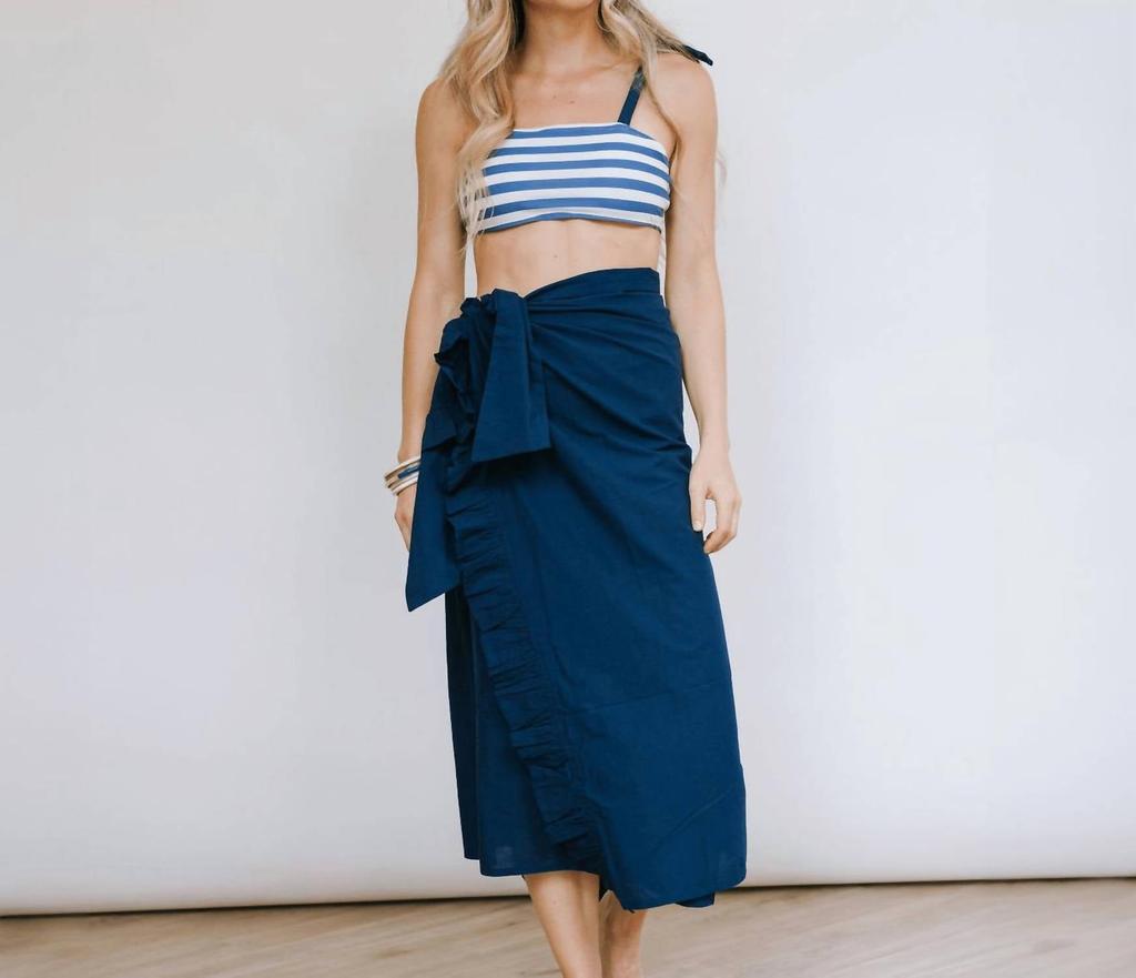 Sunshine Tienda Sunshine Tienda - Navy Sarong