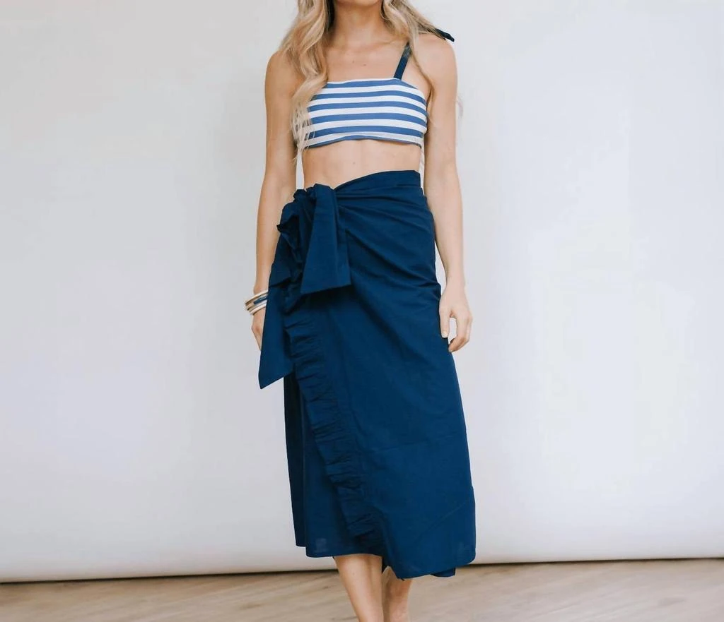 Sunshine Tienda Sunshine Tienda - Navy Sarong 1