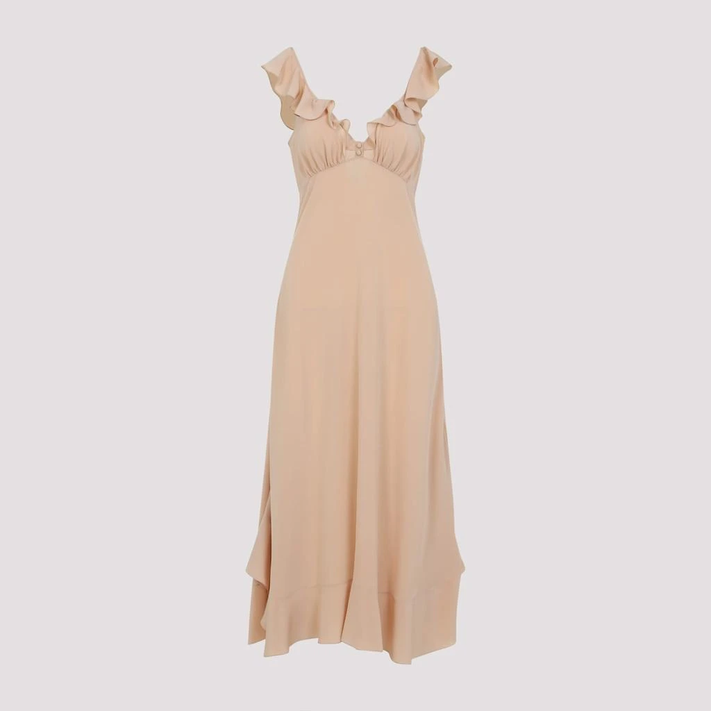 Chloé Silk Long Dress 1