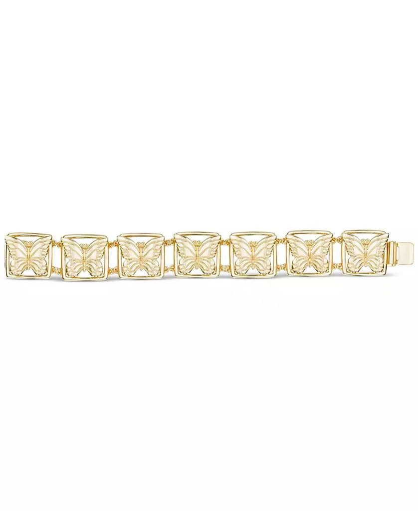 Patricia Nash Gold-Tone Butterfly Link Bracelet 3