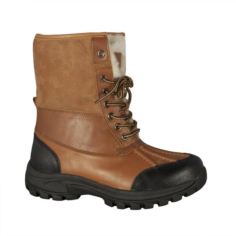 Cloud Nine Ladies Sheepskin Tundra Boot Chestnut 1