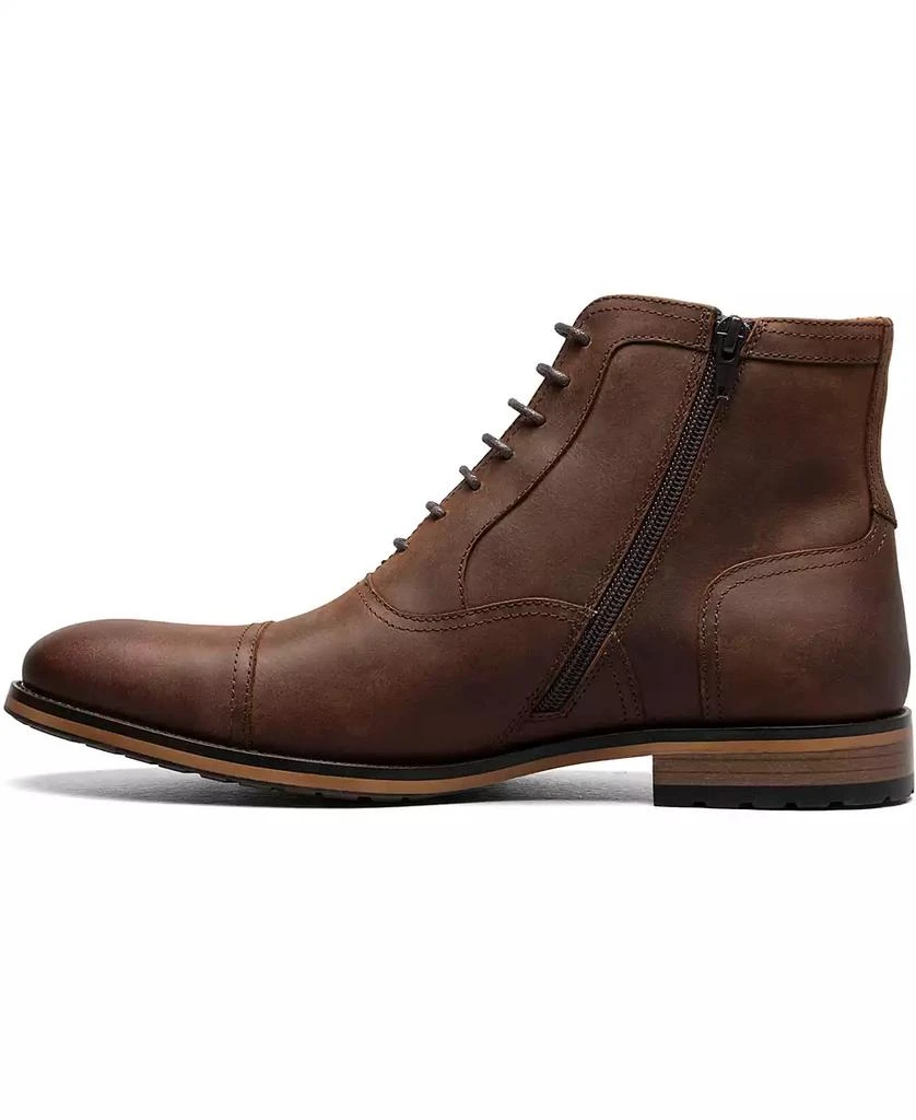 Stacy Adams Men's Porter Cap Toe Side Zip Boots 5