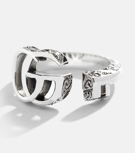 Gucci Double G sterling silver ring 4