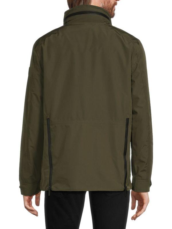 Nobis Hooded Zip Up Tech Jacket