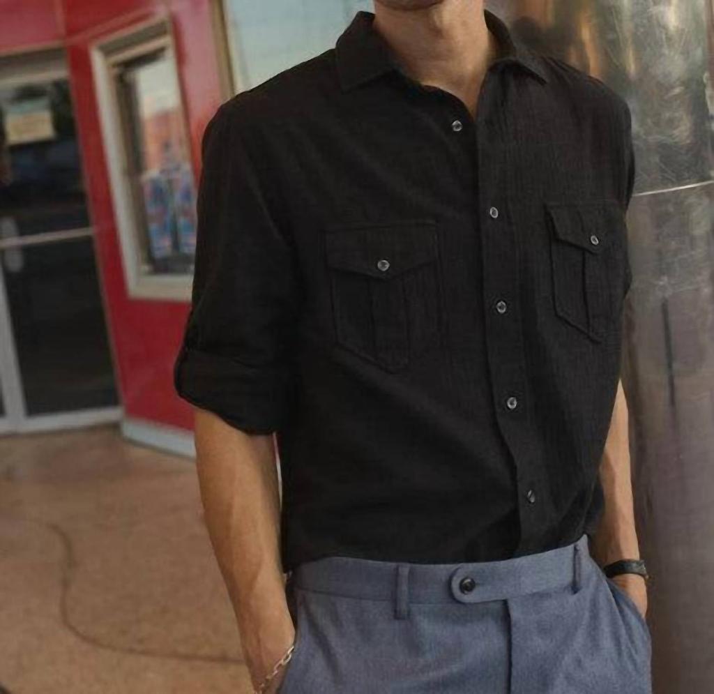 Billy Reid Billy Reid - Herringbone Scout Shirt