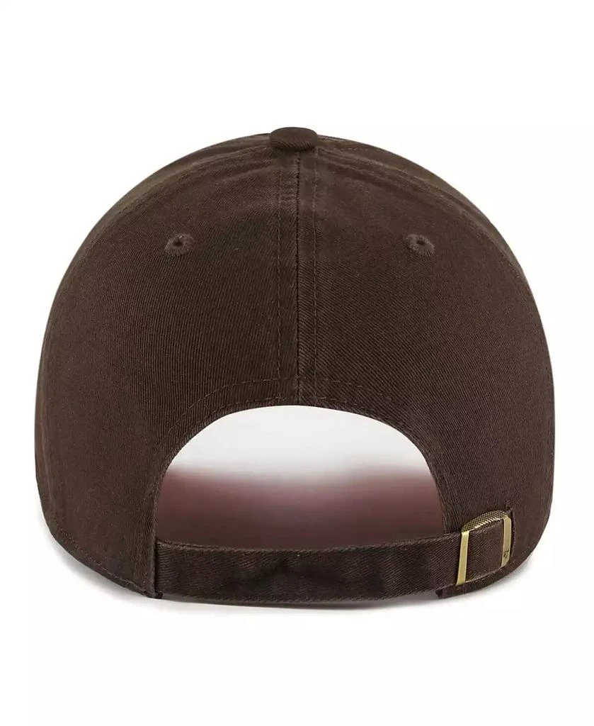 47 Brand Women's Brown Cleveland Browns Confetti Icon Clean Up Adjustable Hat 2