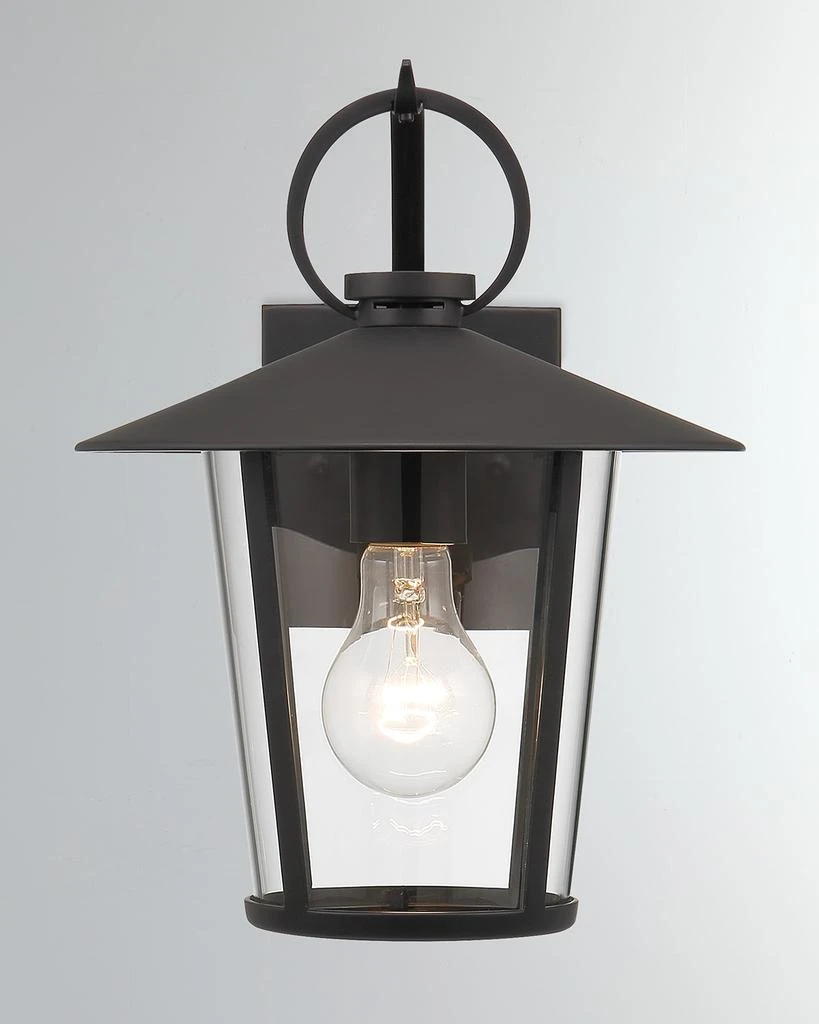 Crystorama Andover 1-Light Matte Outdoor Sconce 2