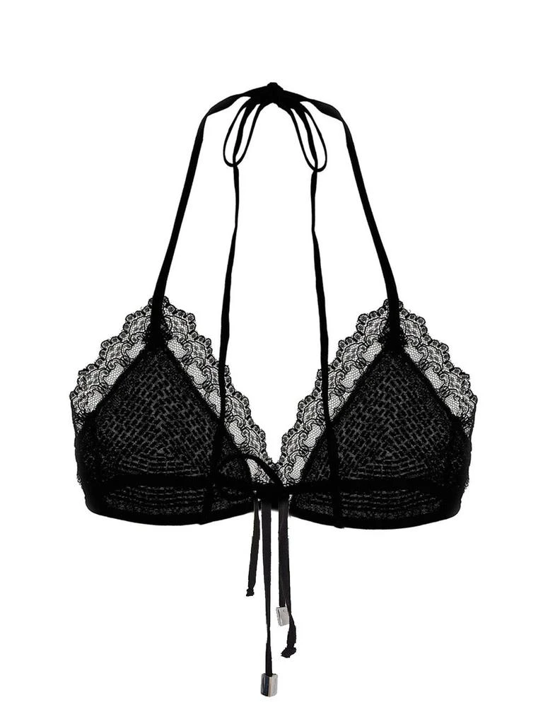 The Attico Tulle Bra with Crystals 2