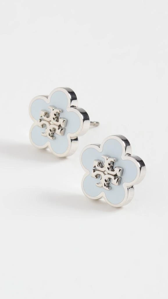 Tory Burch Kira Enamel Flower Stud Earrings 3