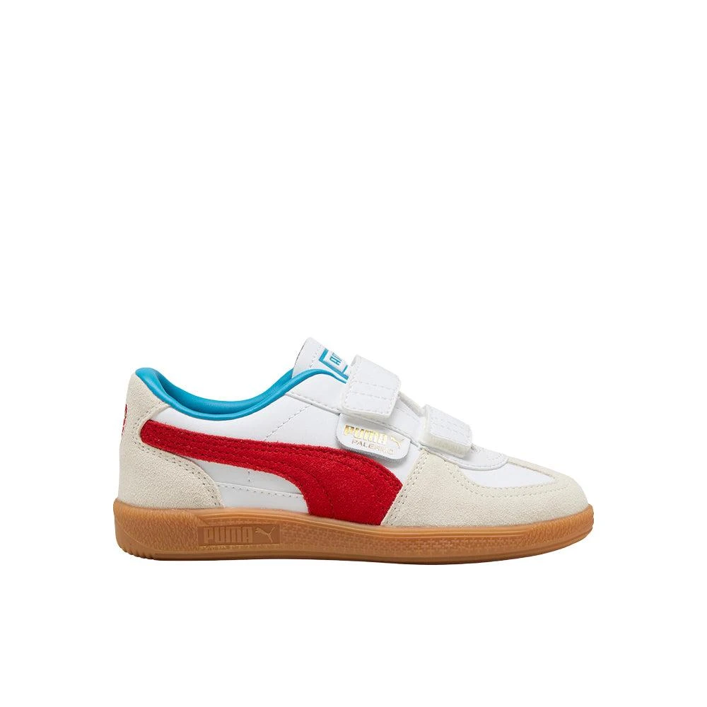 Puma Palermo Leather V Slip On Sneakers (Little Kid)