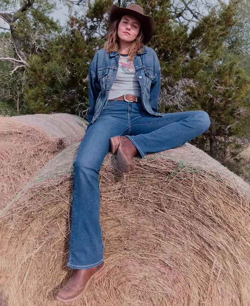 Levi's 725 High-Waist Classic Stretch Bootcut Jeans 6