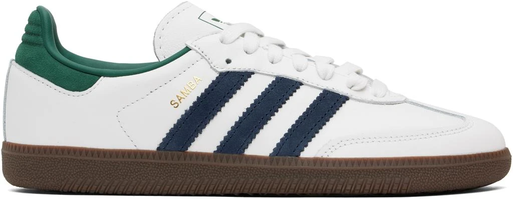 Adidas White Samba OG Sneakers 1