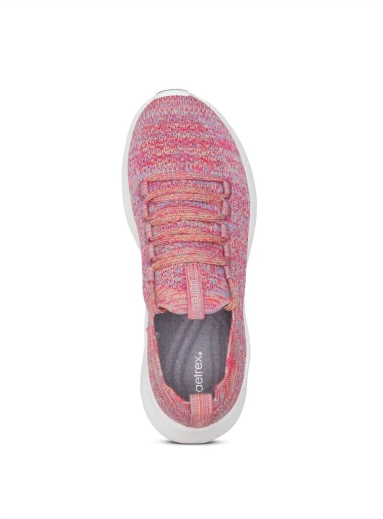 Aetrex Women's Carly Sneaker In Pink 2