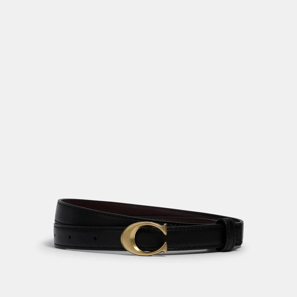 Coach Coach Outlet Signature Buckle Belt, 18 Mm 1