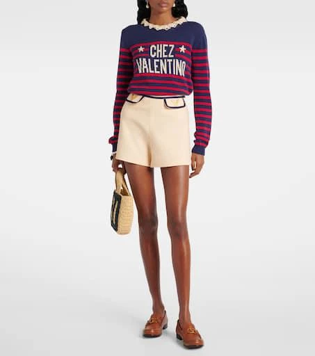 Valentino Crêpe Couture shorts 2