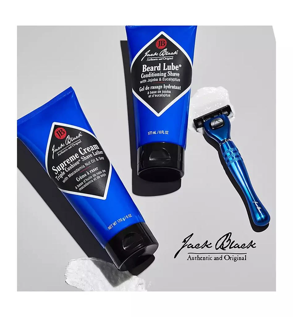 Jack Black Supreme Cream Triple Cushion Shave Lather, 9.5 oz. 3