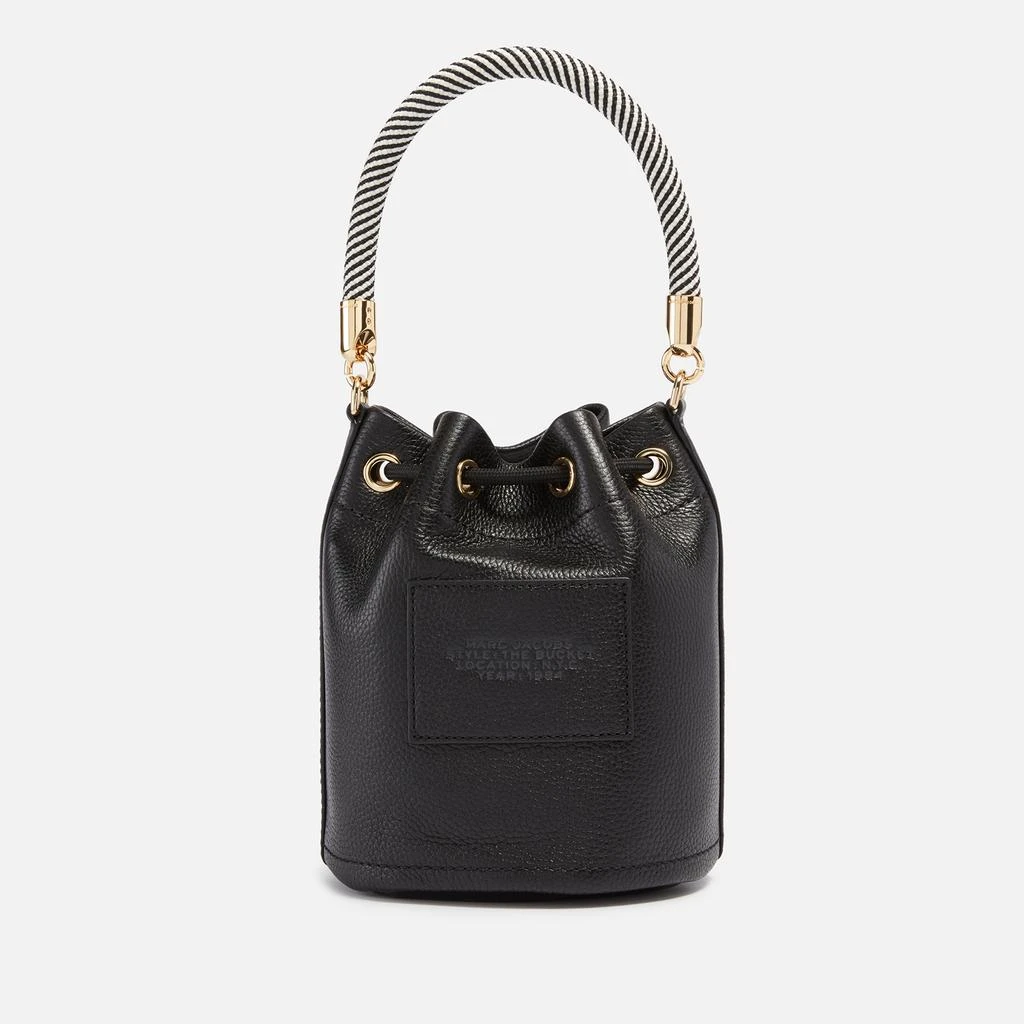 Marc Jacobs The Leather Logo Textured-Leather Bag 3