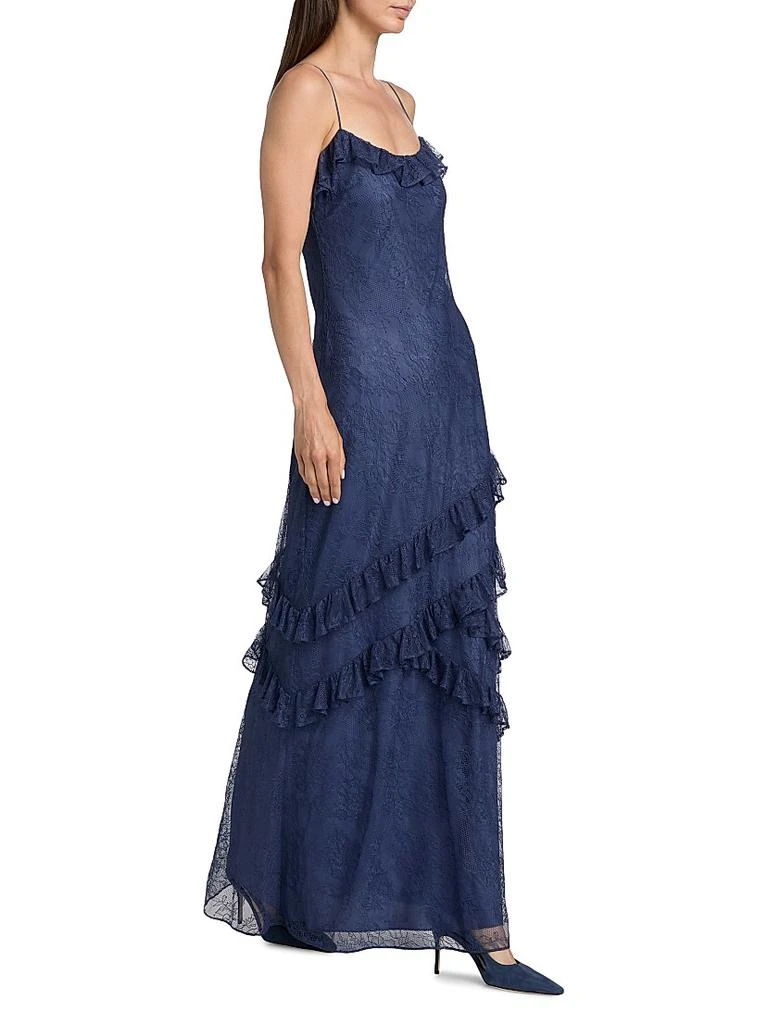CAMI NYC Elouisa Ruffled Lace Gown 4