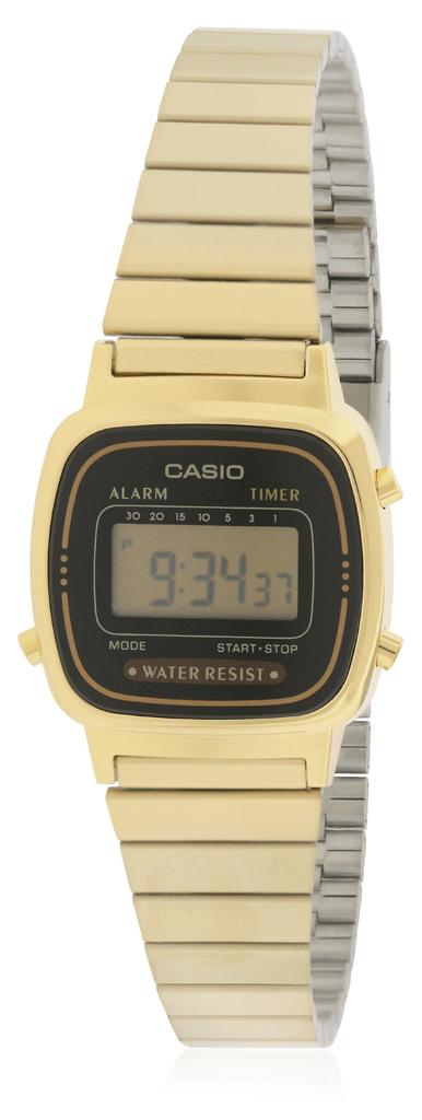 Casio Gold-Tone Digital Ladies Watch
