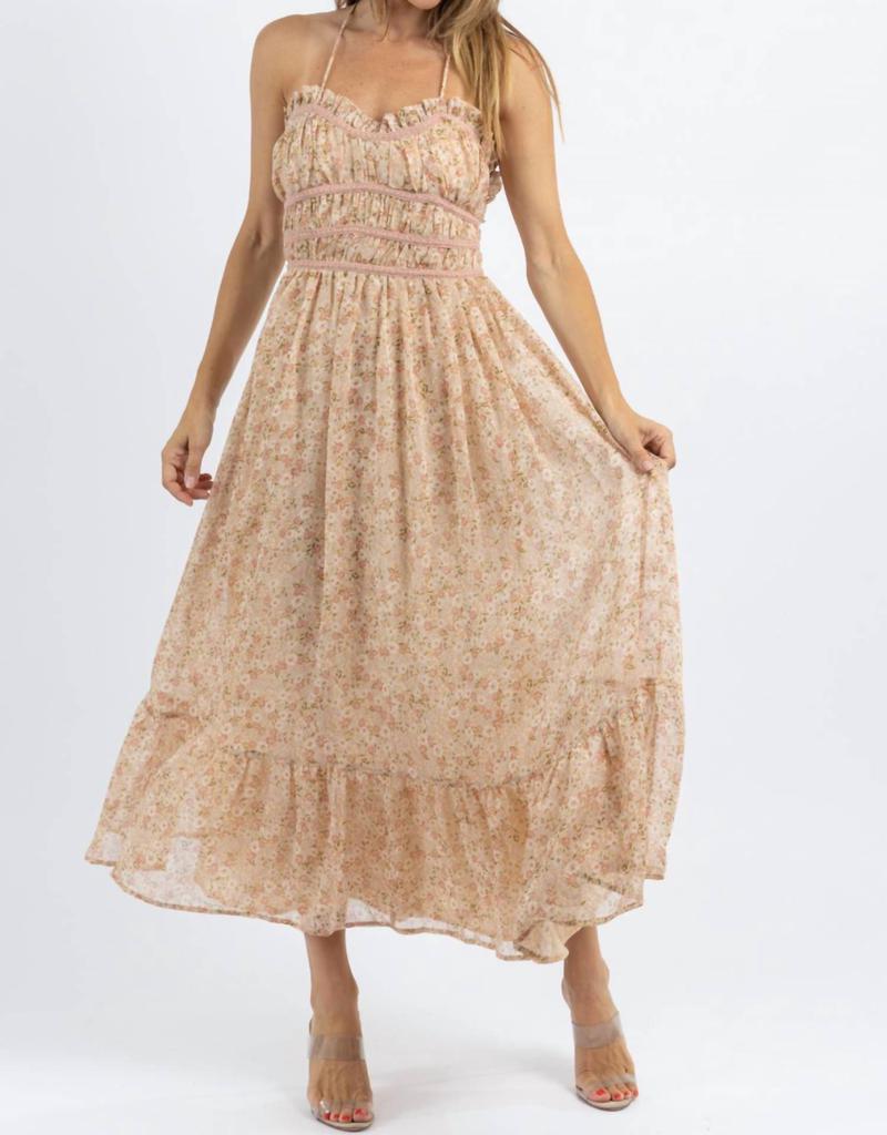 Dress Forum FLORAL MAXI DRESS