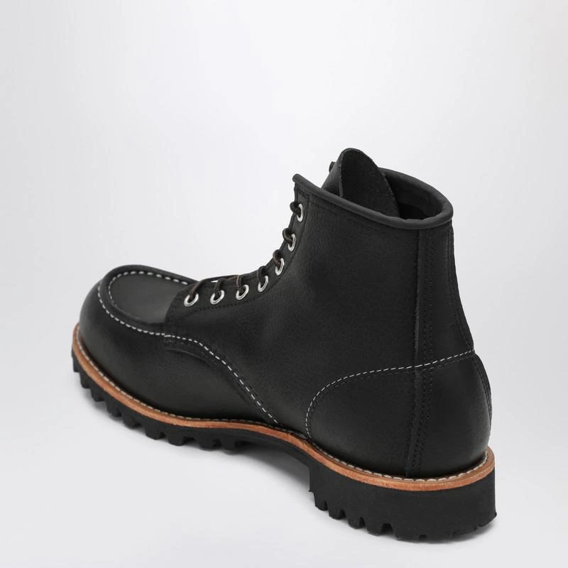 Red Wing Roughneck Derby in Black Leather 4