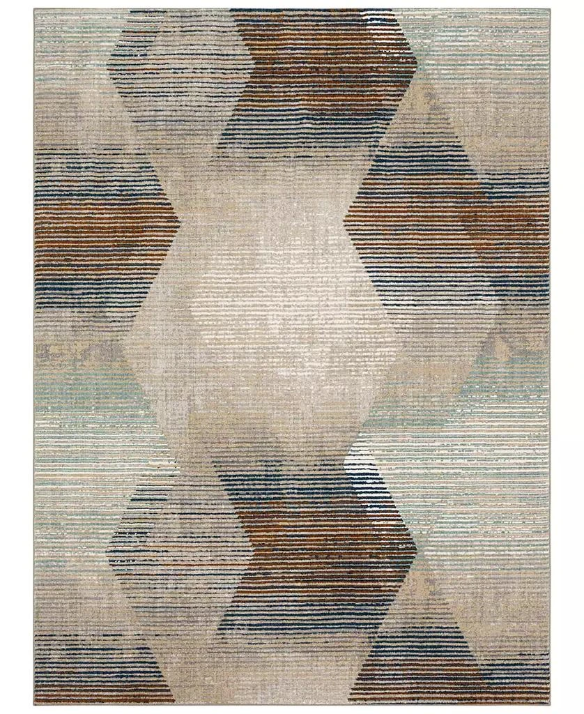 Karastan CLOSEOUT! Epiphany Precarious Stria 8
 x 10
 Area Rug 1