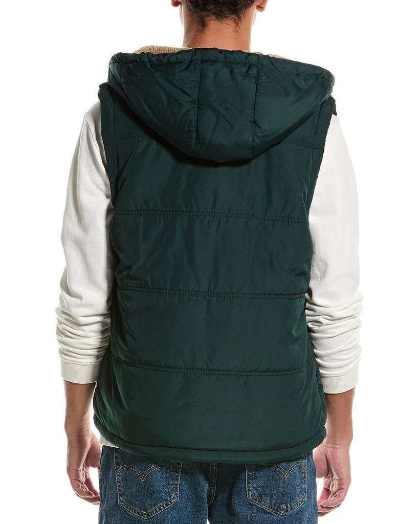 Weatherproof Vintage Sherpa-Lined Hooded Puffer Vest 2