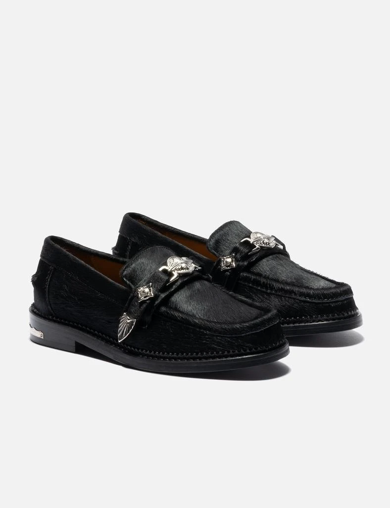 Toga Pulla HBX Exclusive Black Pony Loafer 4