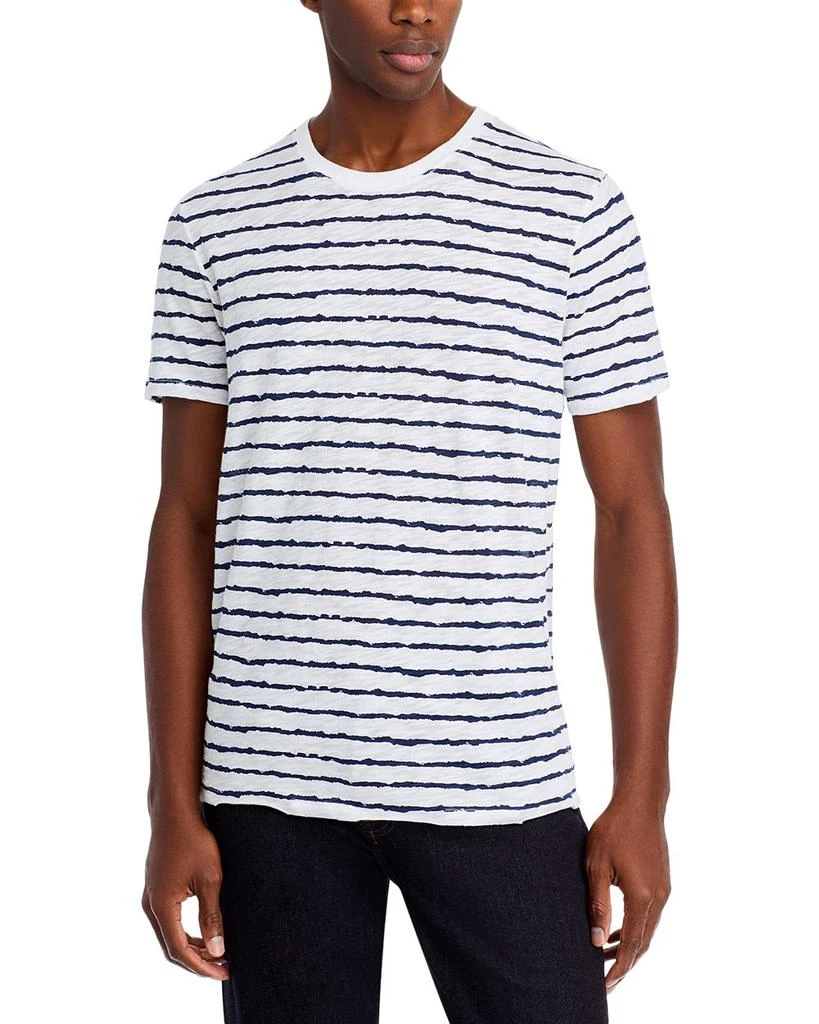 ATM Anthony Thomas Melillo Slub Striped Tee 1