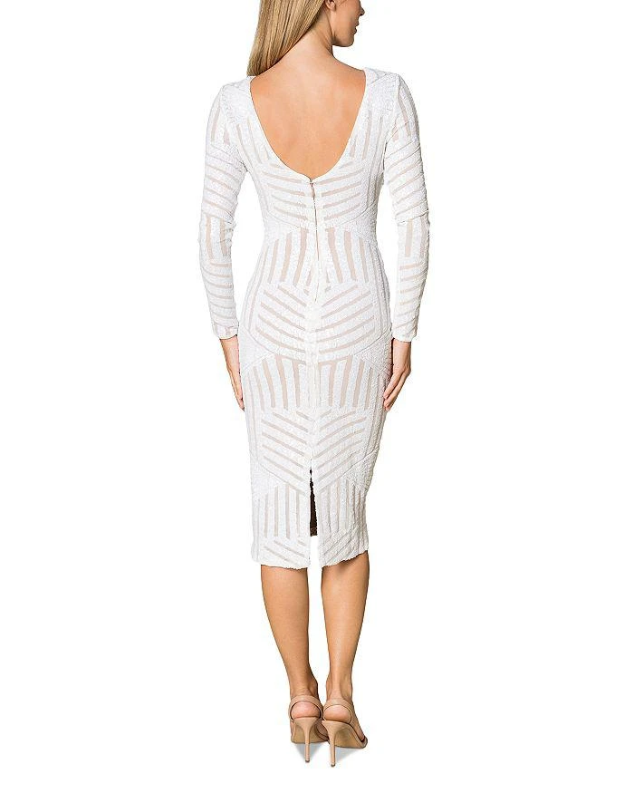 Dress The Population Emery Sequined Scoop Back Dress 2