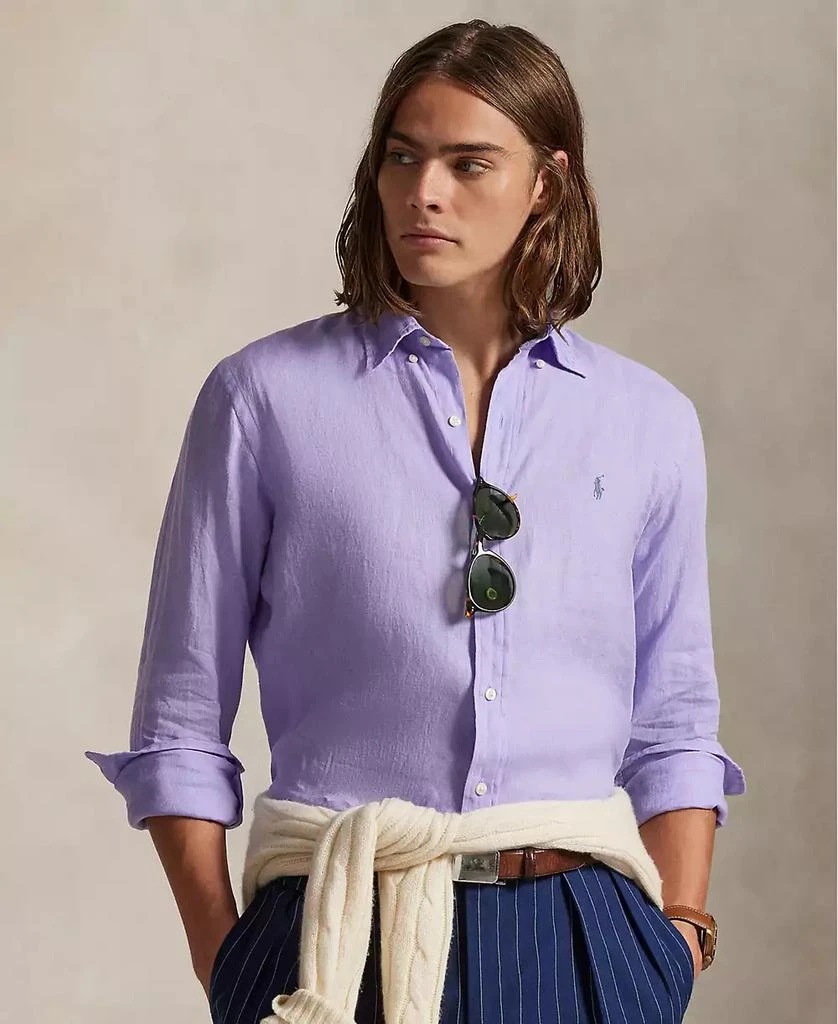 Ralph Lauren Men
s Classic-Fit Linen Shirt 1