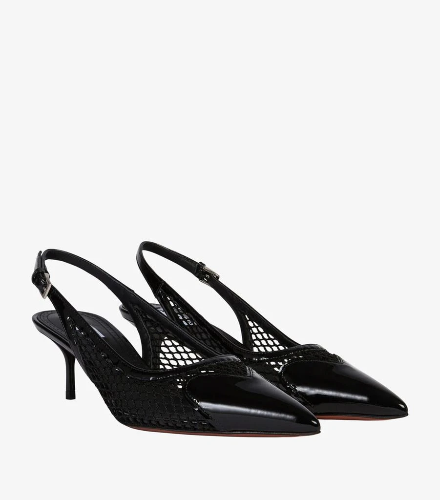 Alaïa Le Coeur Mesh Slingback Pumps 55 3