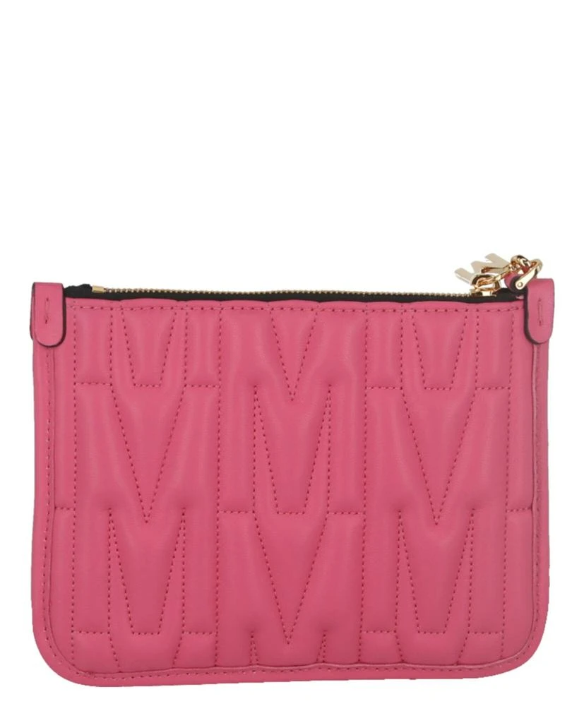 Moschino Quilted 'M' Logo Wristlet 4