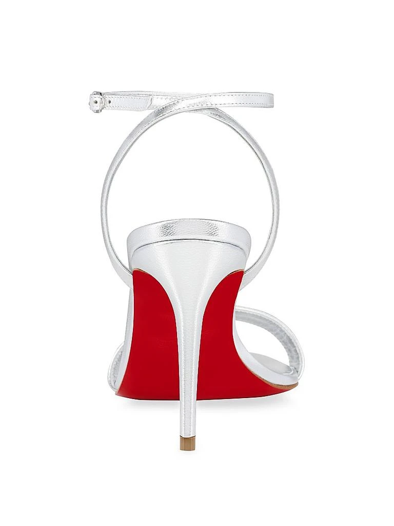 Christian Louboutin Loubigirl 85MM Metallic Leather Sandals 3