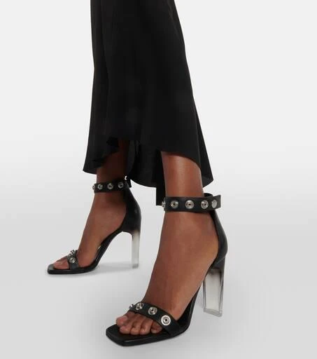 Rick Owens Snaps leather sandals 4