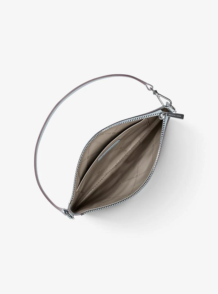 Michael Kors Outlet Jet Set Small Signature Logo Convertible Wristlet 2