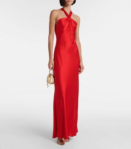 Shop Losanna halterneck satin gown on Sale at BeyondStyle  Get 31% Off  Losanna halterneck satin gown with Limited-Time Flash Deals, Exclusive  Discounts, and Special Offers. Enjoy Unbeatable Savings on Losanna  halterneck